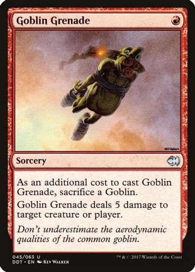 Goblin Grenade Duel Decks: Merfolk vs. Goblins Magic card
