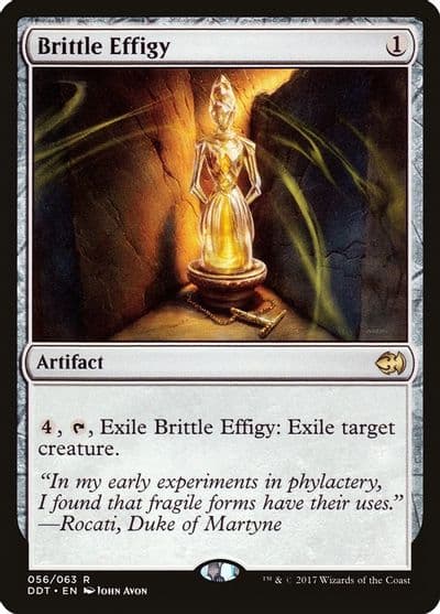 Brittle Effigy Duel Decks: Merfolk vs. Goblins Magic card