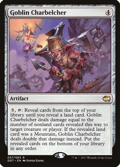 Goblin Charbelcher Duel Decks: Merfolk vs. Goblins Magic card