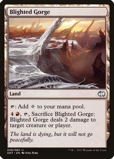 Blighted Gorge Duel Decks: Merfolk vs. Goblins Magic card