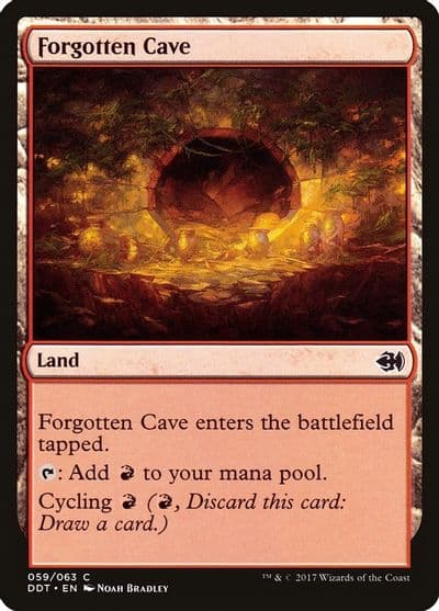 Forgotten Cave Duel Decks: Merfolk vs. Goblins Magic card