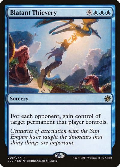 Blatant Thievery Explorers of Ixalan Magic card