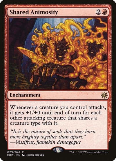 Shared Animosity Explorers of Ixalan Magic card