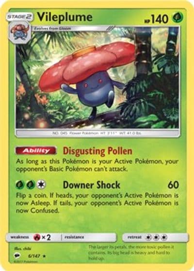 Vileplume (Prerelease Kit Exclusive) Deck Exclusives Pokemon card