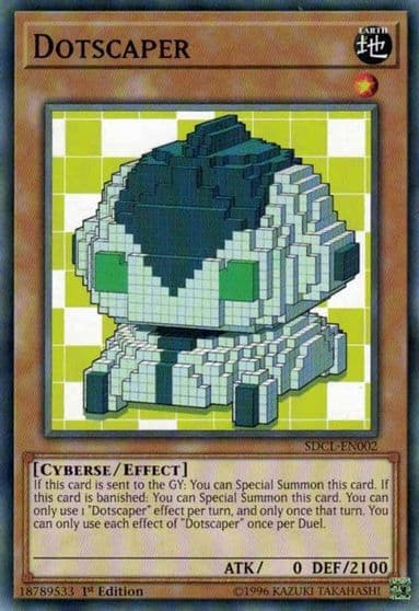 Dotscaper Structure Deck: Cyberse Link Yu-Gi-Oh! card
