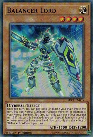 Balancer Lord Structure Deck: Cyberse Link Yu-Gi-Oh! card