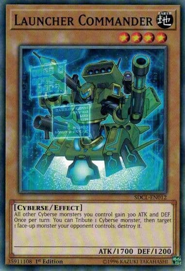 Launcher Commander Structure Deck: Cyberse Link Yu-Gi-Oh! card