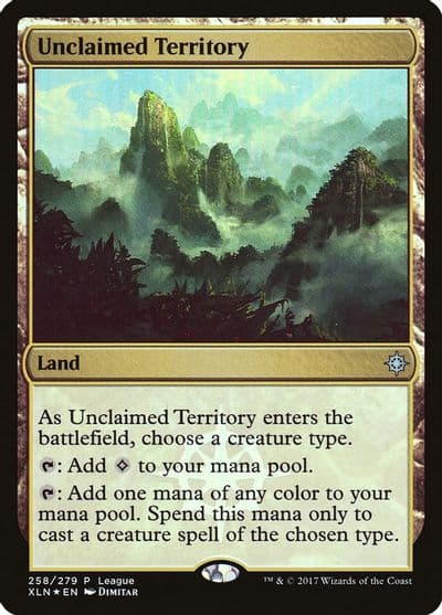 Unclaimed Territory League Promos Magic card