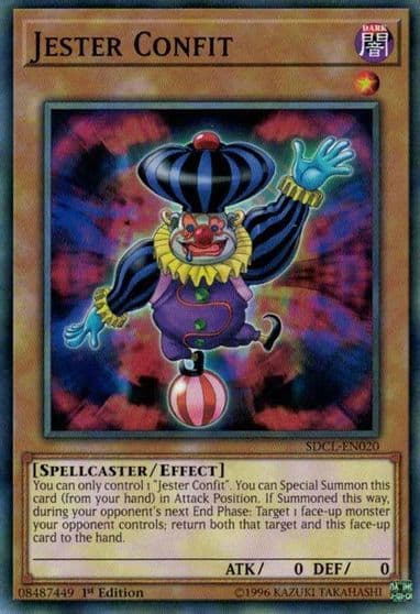 Jester Confit Structure Deck: Cyberse Link Yu-Gi-Oh! card