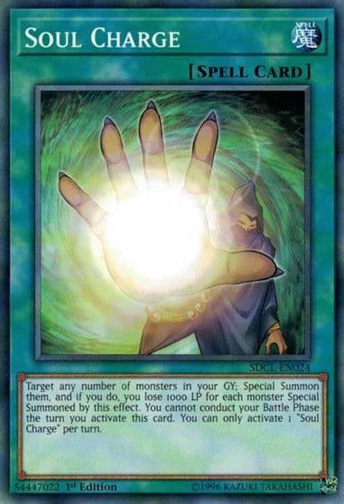 Soul Charge Structure Deck: Cyberse Link Yu-Gi-Oh! card