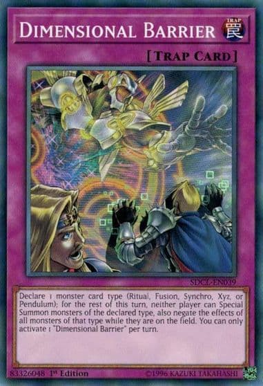 Dimensional Barrier Structure Deck: Cyberse Link Yu-Gi-Oh! card