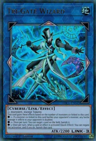 Tri Gate Wizard Structure Deck: Cyberse Link Yu-Gi-Oh! card