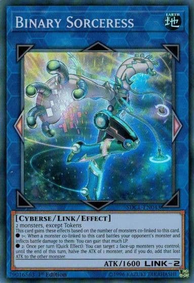 Binary Sorceress Structure Deck: Cyberse Link Yu-Gi-Oh! card