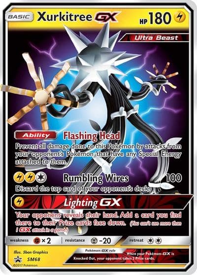 Xurkitree GX - SM68 SM Promos Pokemon card