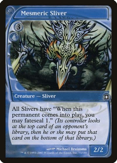 Mesmeric Sliver Future Sight Magic card