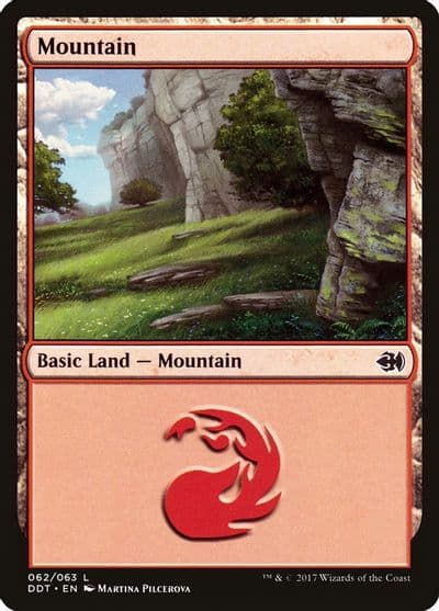 Mountain 062 Duel Decks: Merfolk vs. Goblins Magic card