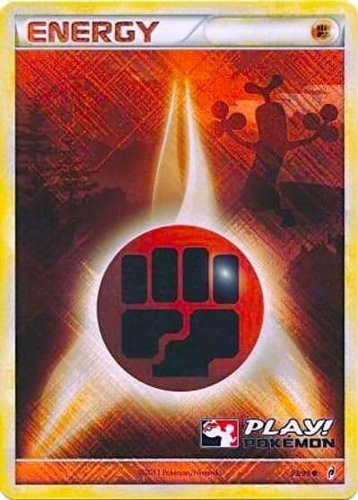 Fighting Energy (Play! Pokemon) League & Championship Cards Pokemon card