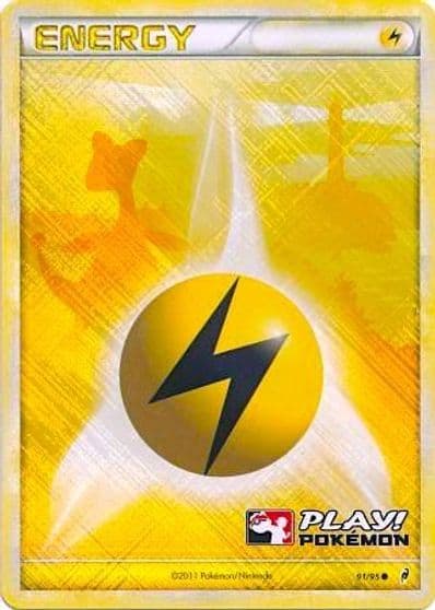 Lightning Energy (Play! Pokemon) League & Championship Cards Pokemon card