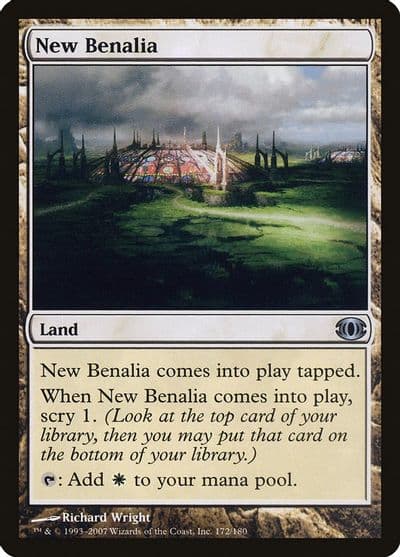 New Benalia Future Sight Magic card