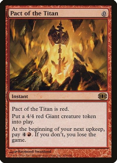 Pact of the Titan Future Sight Magic card