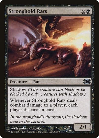 Stronghold Rats Future Sight Magic card
