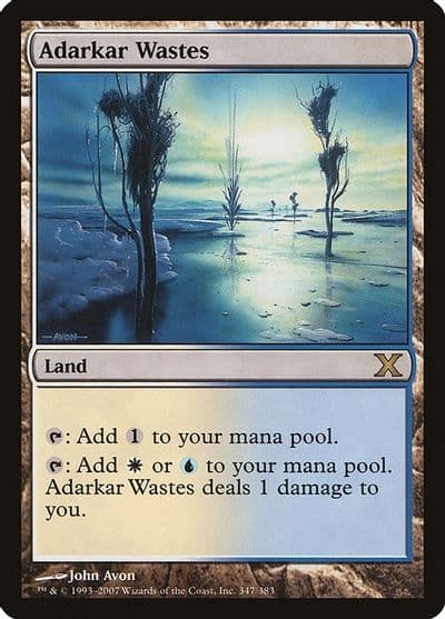 Adarkar Wastes 10th Edition Magic card