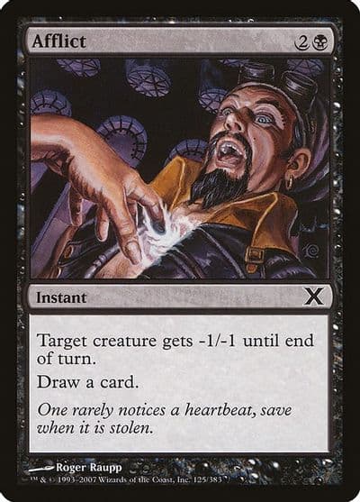 Afflict 10th Edition Magic card