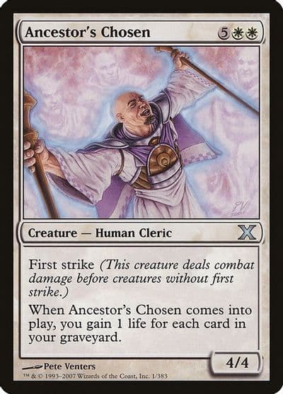 Ancestors Chosen 10th Edition Magic card