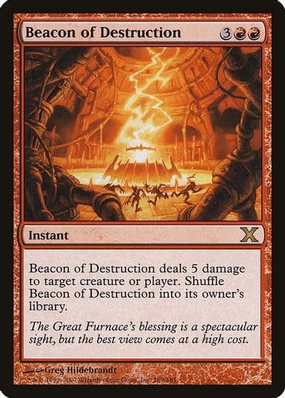 Beacon of Destruction 10th Edition Magic card