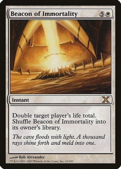 Beacon of Immortality 10th Edition Magic card