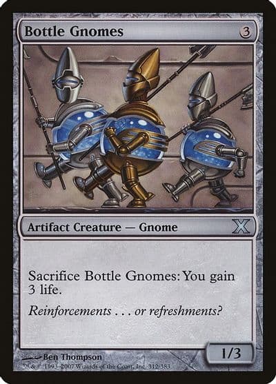 Bottle Gnomes 10th Edition Magic card