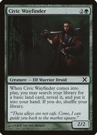 Civic Wayfinder 10th Edition Magic card