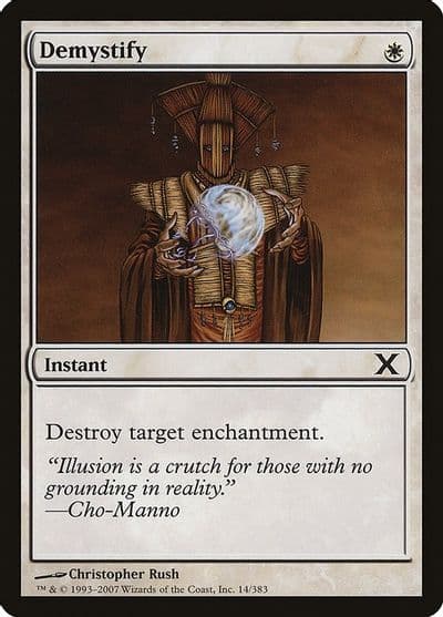 Demystify 10th Edition Magic card