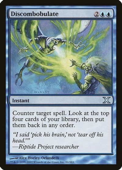 Discombobulate 10th Edition Magic card