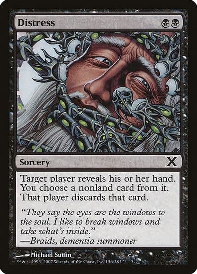 Distress 10th Edition Magic card