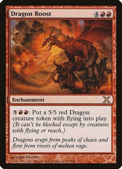 Dragon Roost 10th Edition Magic card