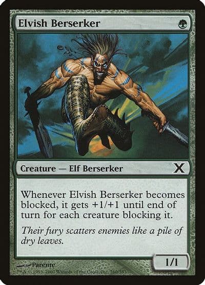 Elvish Berserker 10th Edition Magic card