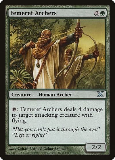 Femeref Archers 10th Edition Magic card