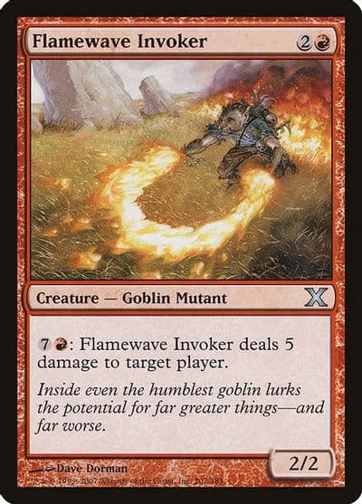 Flamewave Invoker 10th Edition Magic card