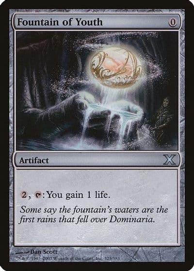 Fountain of Youth 10th Edition Magic card