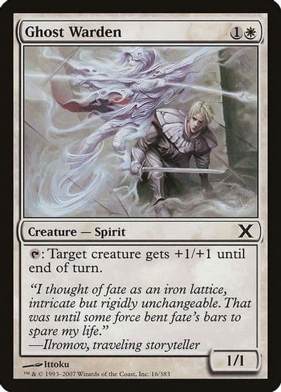 Ghost Warden 10th Edition Magic card