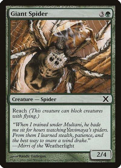 Giant Spider 10th Edition Magic card