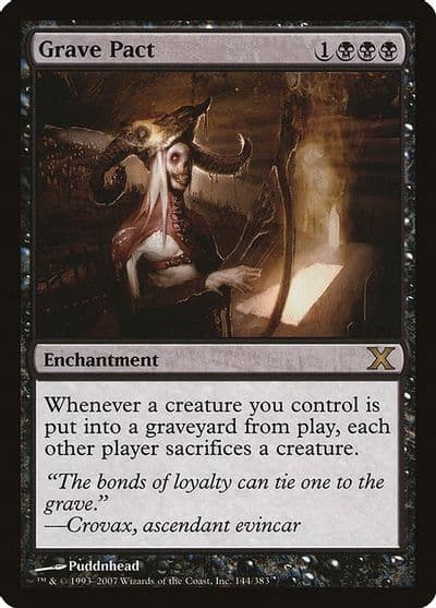 Grave Pact 10th Edition Magic card