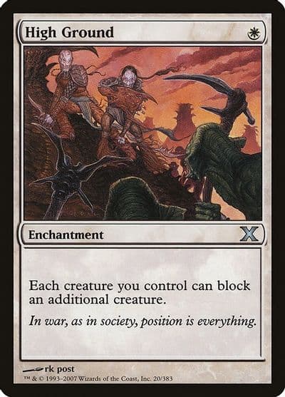 High Ground 10th Edition Magic card