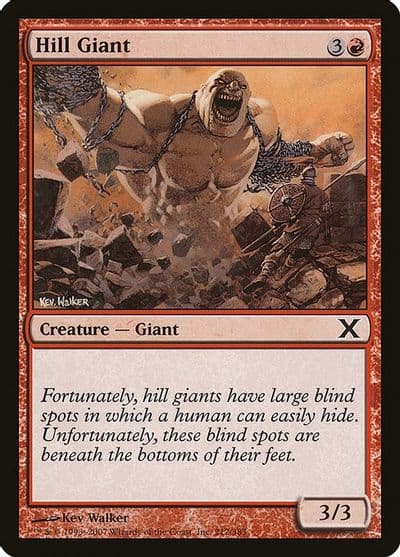 Hill Giant 10th Edition Magic card