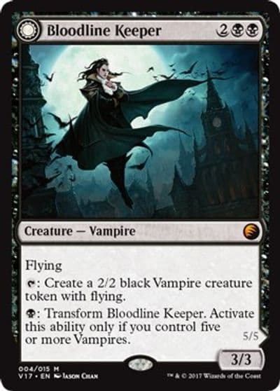 Bloodline Keeper From the Vault: Transform Magic card