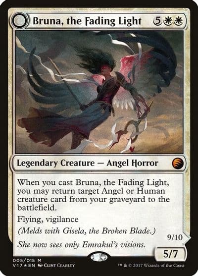Bruna the Fading Light From the Vault: Transform Magic card