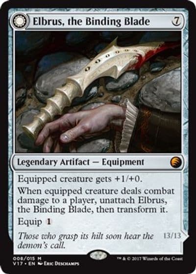 Elbrus the Binding Blade From the Vault: Transform Magic card