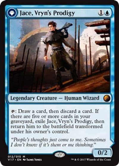 Jace Vryns Prodigy From the Vault: Transform Magic card