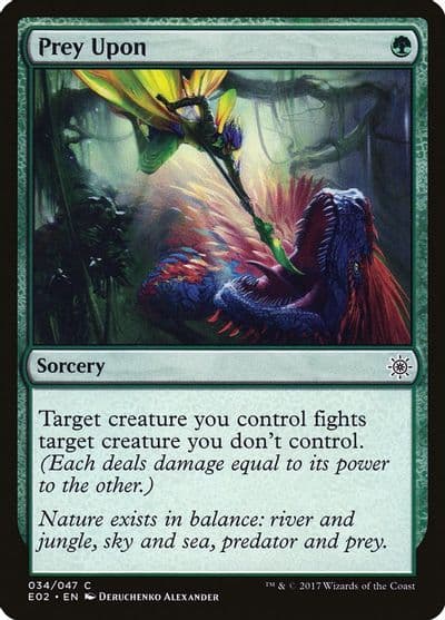 Prey Upon Explorers of Ixalan Magic card
